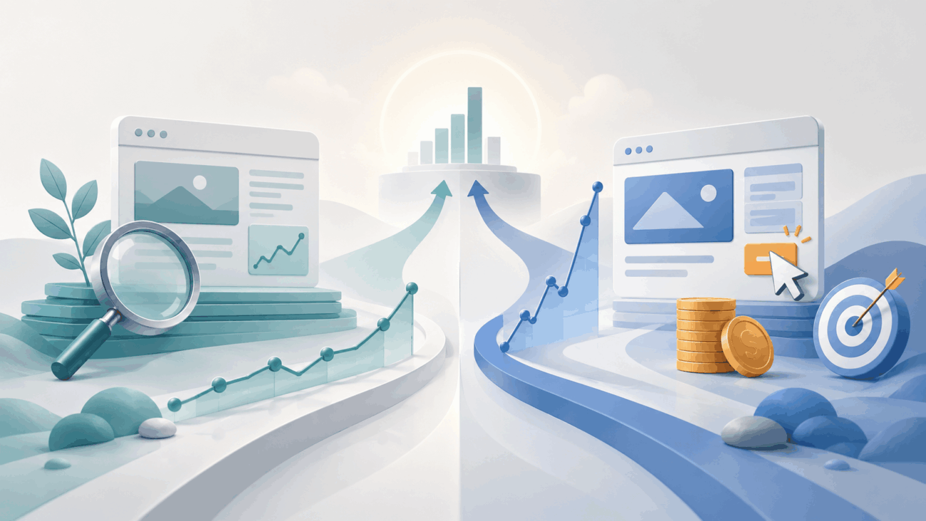 SEO срещу Google Ads Къде да инвестирате за дългосрочен успех